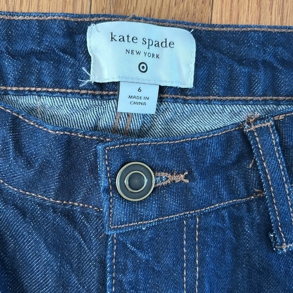 NWOT Kate Spade Denim Wide Leg Jeans Size 6 - Picture 11 of 13
